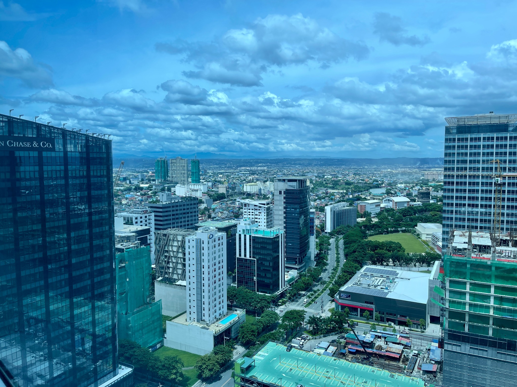 BGC city skyline view